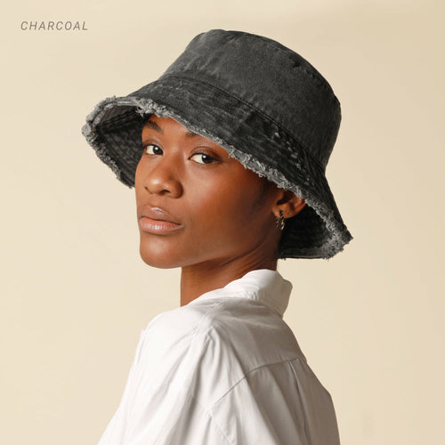 Frayed Bucket Hat